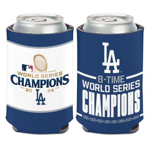 LOS ANGELES DODGERS 2024 WORLD SERIES MULTI CHAMPIONS CAN COOLER