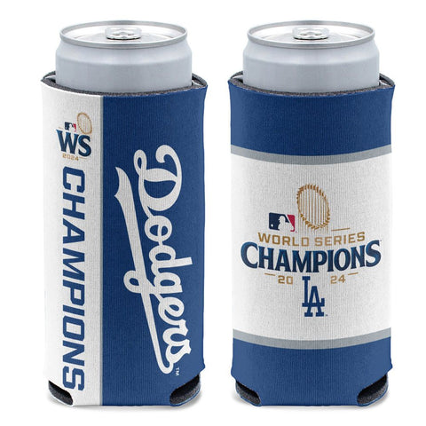 LOS ANGELES DODGERS 2024 WORLD SERIES CHAMPIONS WORDMARK SLIM CAN COOLER