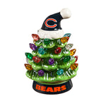 Chicago Bears Christmas Tree 4 Inch LED Tabletop