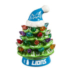 Detroit Lions Christmas Tree 4 Inch LED Tabletop