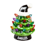 Philadelphia Eagles Christmas Tree 4 Inch LED Tabletop