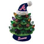 Atlanta Braves Christmas Tree 4 Inch LED Tabletop