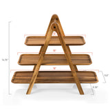 Texas Tech Red Raiders - Serving Ladder 3 Tiered Serving Station