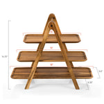 Chicago Bears - Serving Ladder 3 Tiered Serving Station