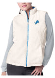 Detroit Lions Womens Blue Game Rule Vest