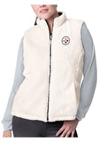 Pittsburgh Steelers Women's Black Game Rule Vest