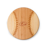 Kansas Jayhawks - Home Run! Baseball Cutting Board & Serving Tray