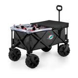 Miami Dolphins - Adventure Wagon Elite All-Terrain Portable Utility Wagon