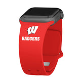 Wisconsin Badgers HD Apple Watch Band