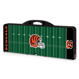 Cincinnati Bengals Football Field - Picnic Table Portable Folding Table with Seats