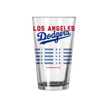 Logo 2024 World Series Champions Los Angeles Dodgers Summary Pint Glass