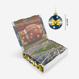 Michigan Wolverines Ornament Set Advent Calendar