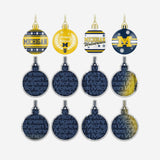 Michigan Wolverines Ornament Set Advent Calendar