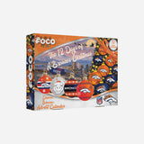 Denver Broncos Ornament Set Advent Calendar