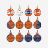 Denver Broncos Ornament Set Advent Calendar