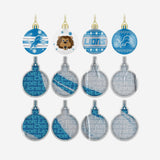 Detroit Lions Ornament Set Advent Calendar