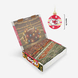 Kansas City Chiefs Ornament Set Advent Calendar