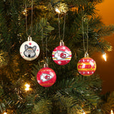 Kansas City Chiefs Ornament Set Advent Calendar