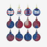 New York Giants Ornament Set Advent Calendar