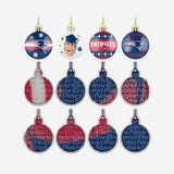 New England Patriots Ornament Set Advent Calendar