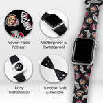 Ohio State Buckeyes HD Apple Watch Band