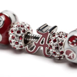Alabama Bead Charm - Crimson A