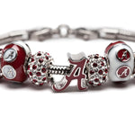 Alabama Bead Charm - Crimson A