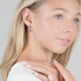 Alabama A Crystal Drop Earrings