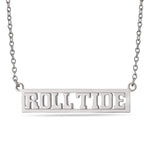 Alabama ROLL TIDE Script Bar Necklace
