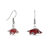 Arkansas Big Red Dangle Earrings