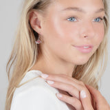 Arkansas Big Red Dangle Earrings