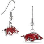 Arkansas Big Red Dangle Earrings