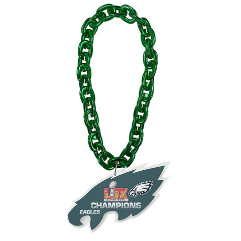 Philadelphia Eagles Super Bowl LIX Champions FanFave Logo Chain