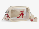 Alabama Crimson Tide Clear Camera Bag