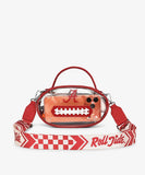Alabama Crimson Tide Football Clear Crossbody Bag