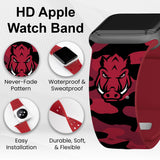 Arkansas Razorbacks HD Apple Watch Band