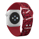 Arkansas Razorbacks HD Apple Watch Band