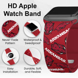 Arkansas Razorbacks HD Apple Watch Band