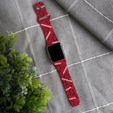 Arkansas Razorbacks HD Apple Watch Band