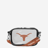 Texas Longhorns Team Stripe Clear Crossbody Bag