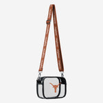 Texas Longhorns Team Stripe Clear Crossbody Bag