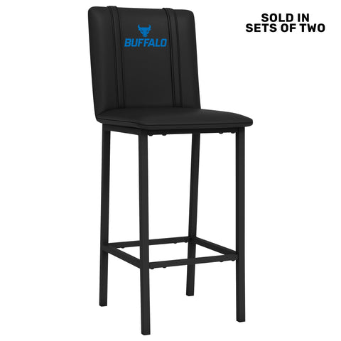 Bar Stool 500 with Buffalo Bulls Logo Set of 2