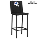 Bar Stool 500 with Buffalo Bills Helmet Logo Set of 2