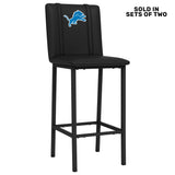 Bar Stool 500 with Detroit Lions Primary Logo Set of 2