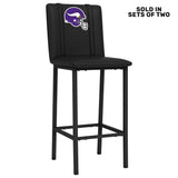 Bar Stool 500 with Minnesota Vikings Helmet Logo Set of 2