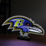 Baltimore Ravens LED Infinity Logo Light