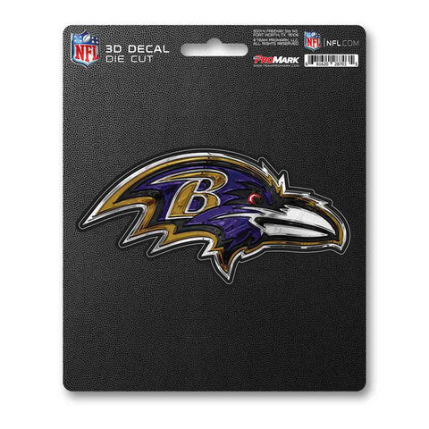 Baltimore Ravens 3D Decal Die Cut