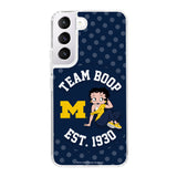 Michigan Wolverines X Betty Boop HD Samsung Galaxy S23 Phone Case
