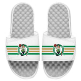 Boston Celtics Stripes Slides