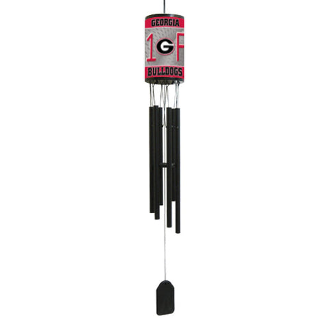 Georgia Bulldogs Wind Chime